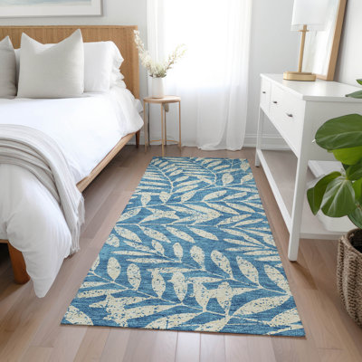 Tapis intérieur / extérieur Lamanna avec envers antidérapant