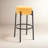 Colombe Upholstered Stool with Metal Frame-982525774-983230751