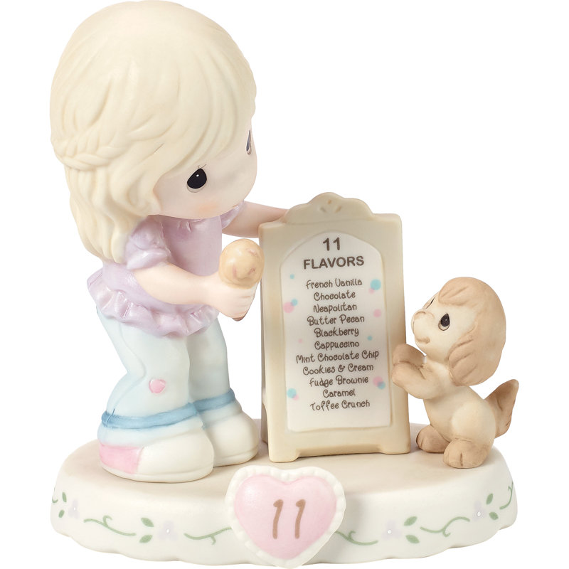 Figurine Precious Moments, Jaune