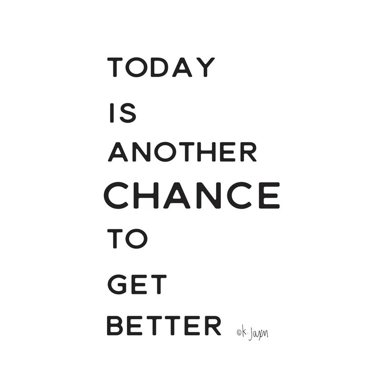 Chance To Get Better by Jaxn Blvd. - Print on Canvas, 66.04cm H x 45.72cm W x 3.81cm D, Wrapped Canvas
