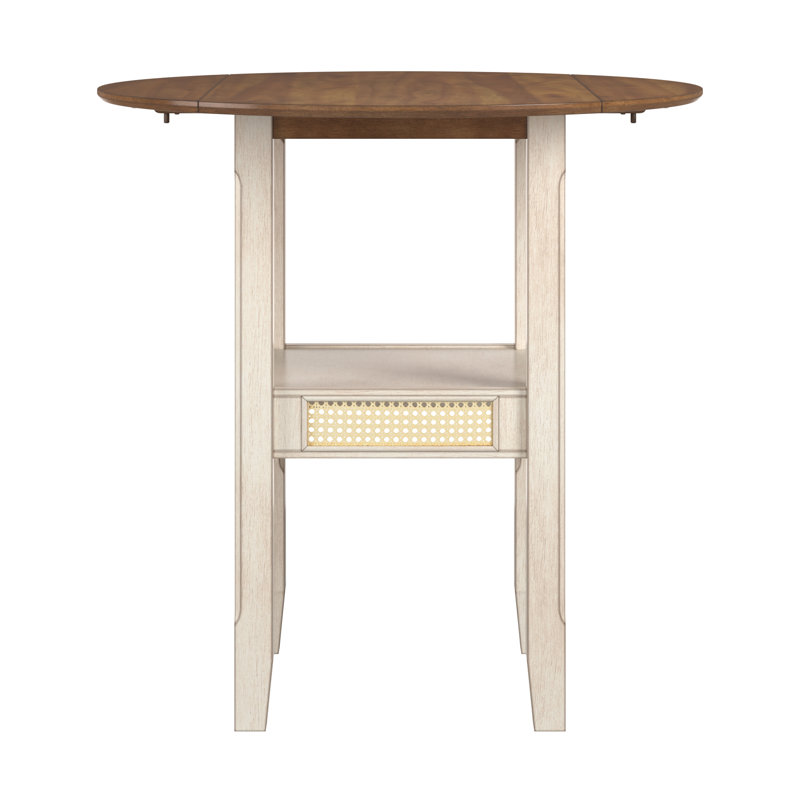 Pulukan Counter Height Dining Table, Counter Height (36" Height), Blanc