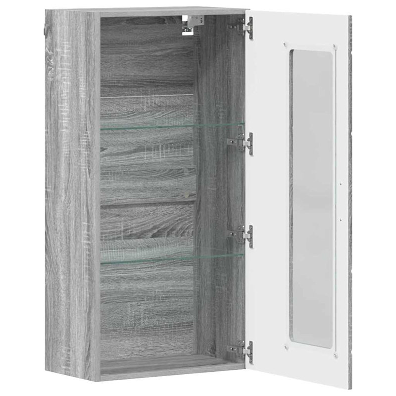 Rectangle Accent Cabinet, Grey Sonoma