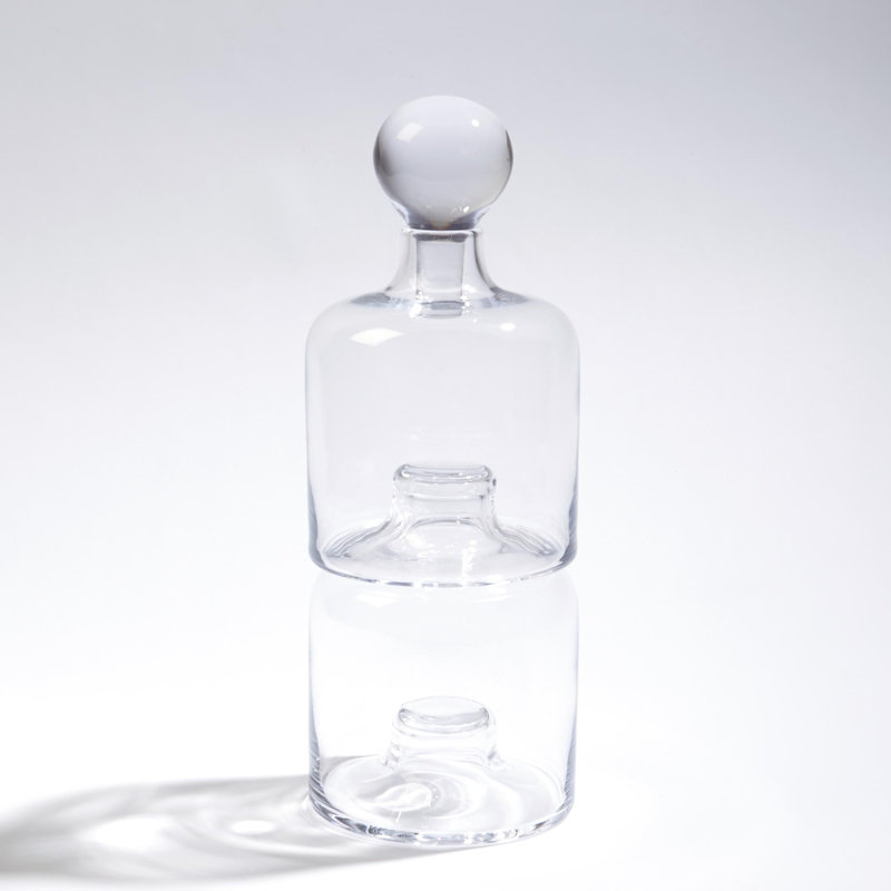 Carafe à décanter double empilable
