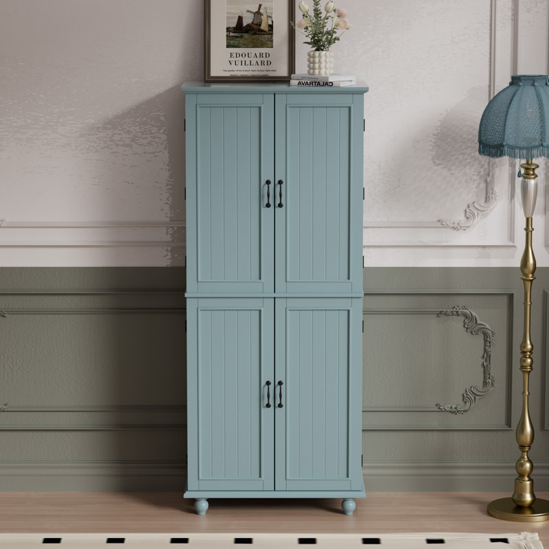 70.9'' Kitchen Pantry, Blue