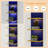 5-tier Floating Shelf With Led Lights