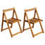 Folding Patio Chairs Solid Acacia Wood-136993804