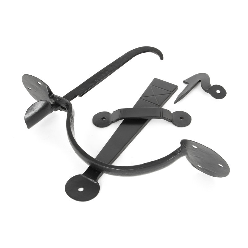 Bean Heavy Thumb Latch, Black