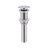 Brushed Nickel Bathroom Tap - Water Flow Control, Corrosion Sink Nickel, Adjustable Rate