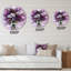 Mauve jacinthe - horloge murale traditionnelle-60186756