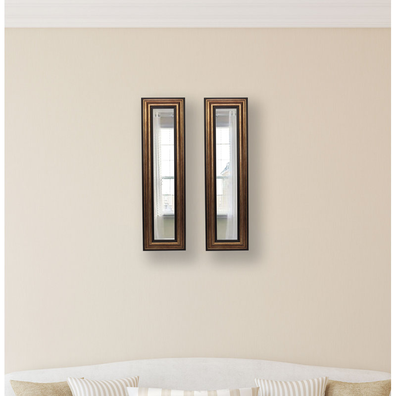 Miroir d'appoint Kincannon, H 11,5 po x l 29,5 po, 2