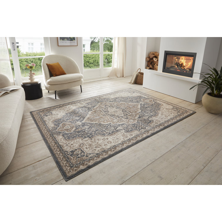 Handwoven Black/Brown/Ivory Rug