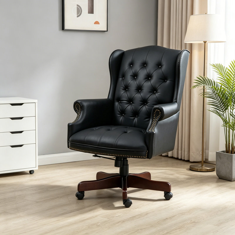 Fauteuil de direction en cuir PU
