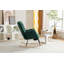 Chaise berçante en tissu Teddy-207878353
