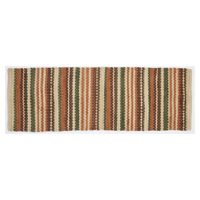 Jannett Cotton Striped Indoor Rug