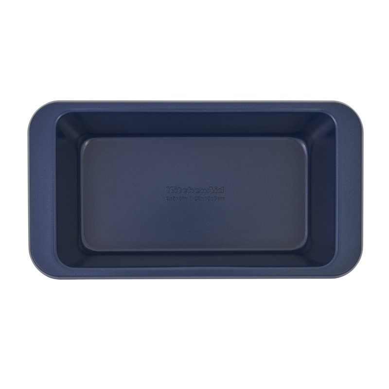 9X5in Nonstick Aluminized Steel Loaf Pan, Pistachio, Ink Blue
