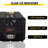 Power Inverter, 5000W Modified Sine Wave Inverter, DC 12V to AC