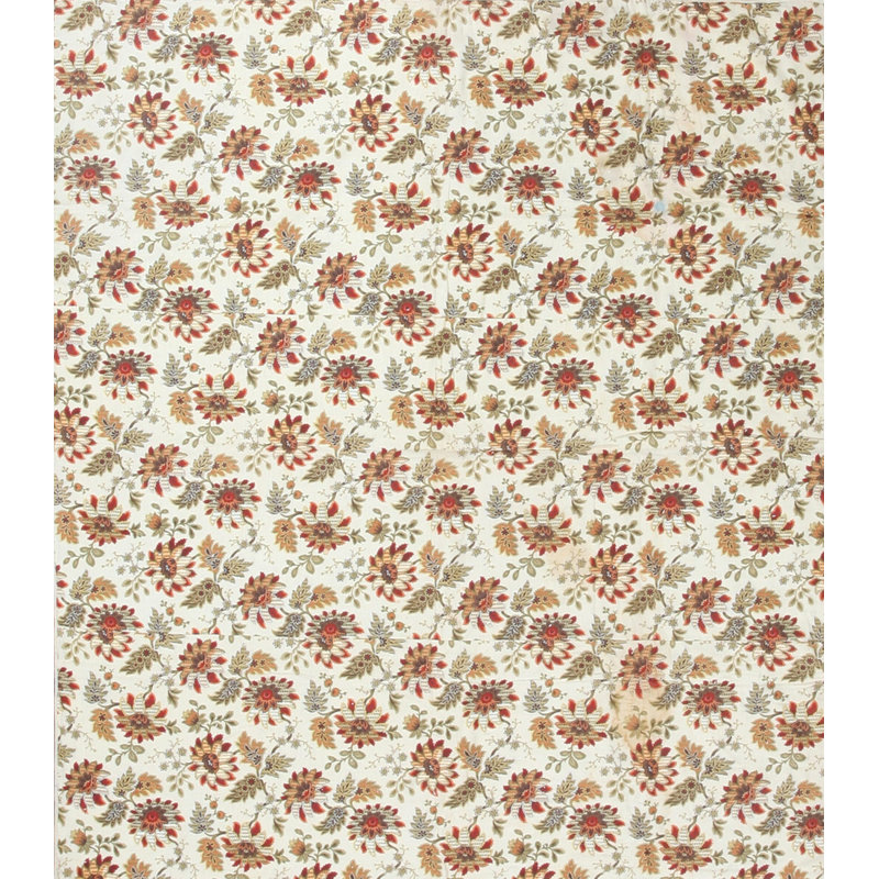 Knotted Quilt Antique Multicolor Small Scatter Size America 1920s Wool Rug