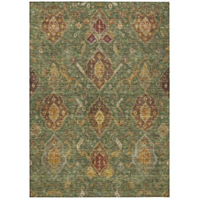 Machine Washable Indoor/Outdoor Chantille ACN2306 Global Rug