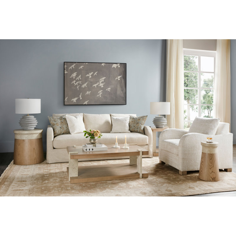 Catalina Stone End Table, Earth