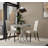Classic Beige 36-Inch Round Dining Table with Space-Saving Pedestal Design-90108568-90108570