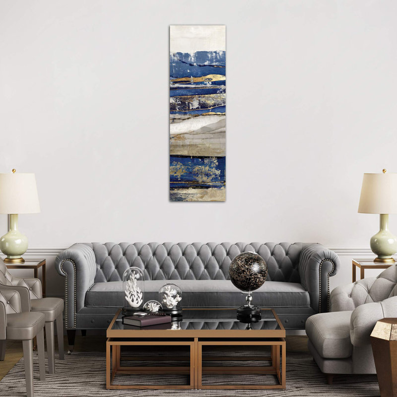 Ultramarine III by Isabelle Z - Wrapped Canvas Panoramic Print, 152.4 cm H x 50.8 cm W x 1.91 cm D