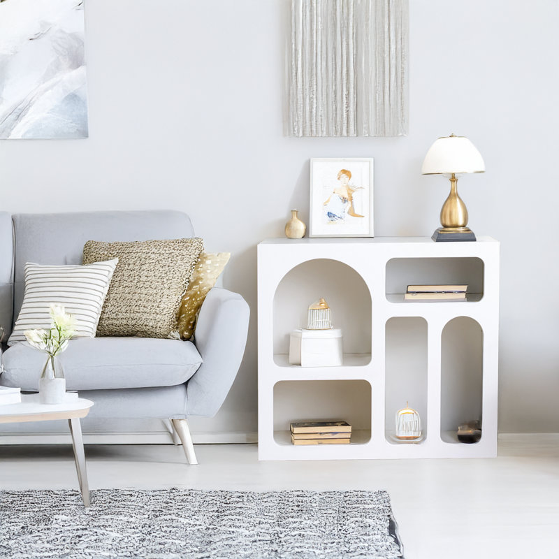 Bohemian Geometric Bookcase
