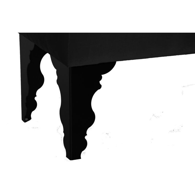 Artedeco Upholstered Bench, Black