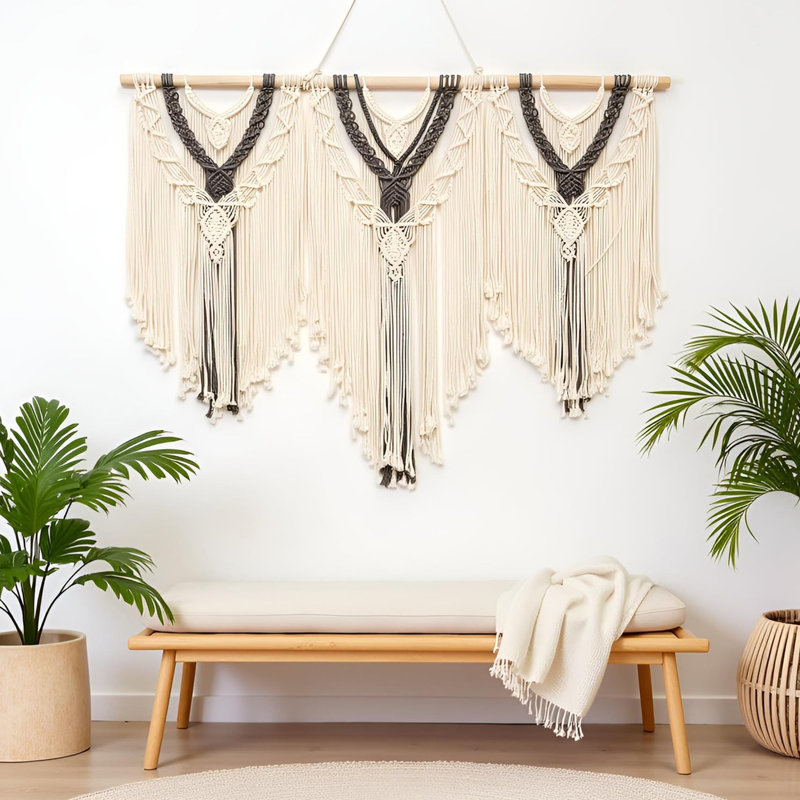 Boho Tapestry Macrame Wall Decor Art