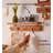 Solid Wood Wall-Mounted Coat Rack With Shelf