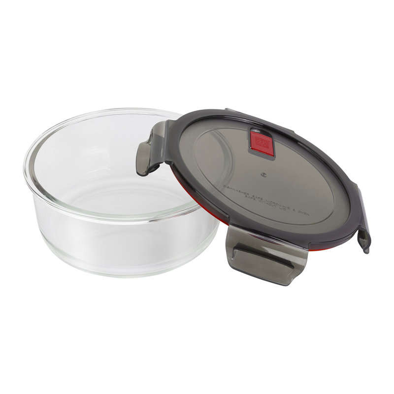 Gusto Round 44 Oz. Food Storage Container