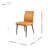 18'' H Faux Leather Upholstered Side Chair