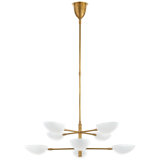 AERIN Graphic Large Two-Tier Chandelier