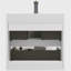Meuble-lavabo 24 po, blanc et moderne, grand rangement, tiroirs silencieux, sans robinet ni drain, meuble-lavabo pré-assemblé blanc, conception moderne avec agrandissement-1069242979-1069242978