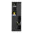 Storage Cabinet, Black Finish