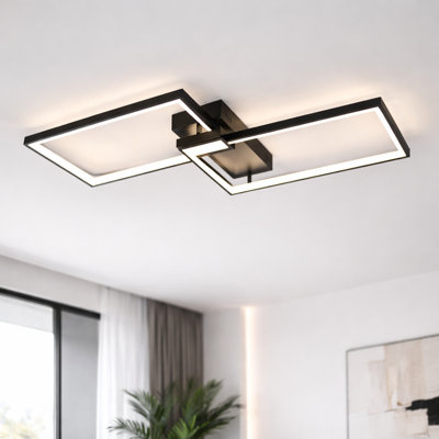 Coben 2-Light Dimmable LED Flush Mount