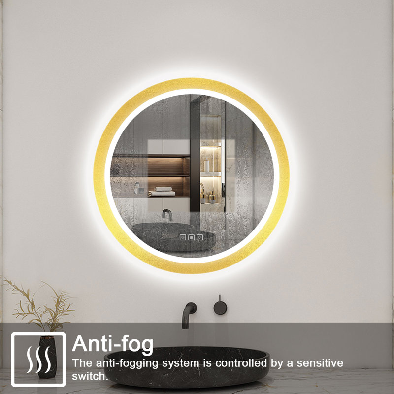 Aluminium Round Mirror