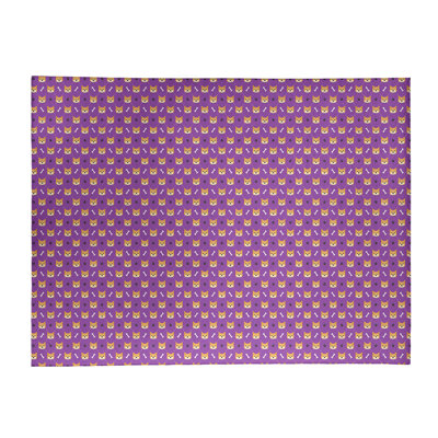 Tapis de zone mauve shiba shiba