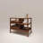 Brown Solid Wood Display Stand