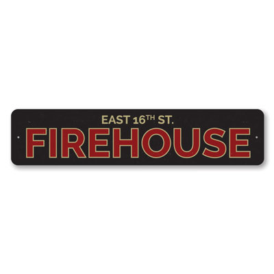 Plaque de rue en aluminium