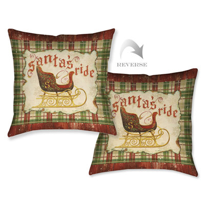 Coussin décoratif du père noël