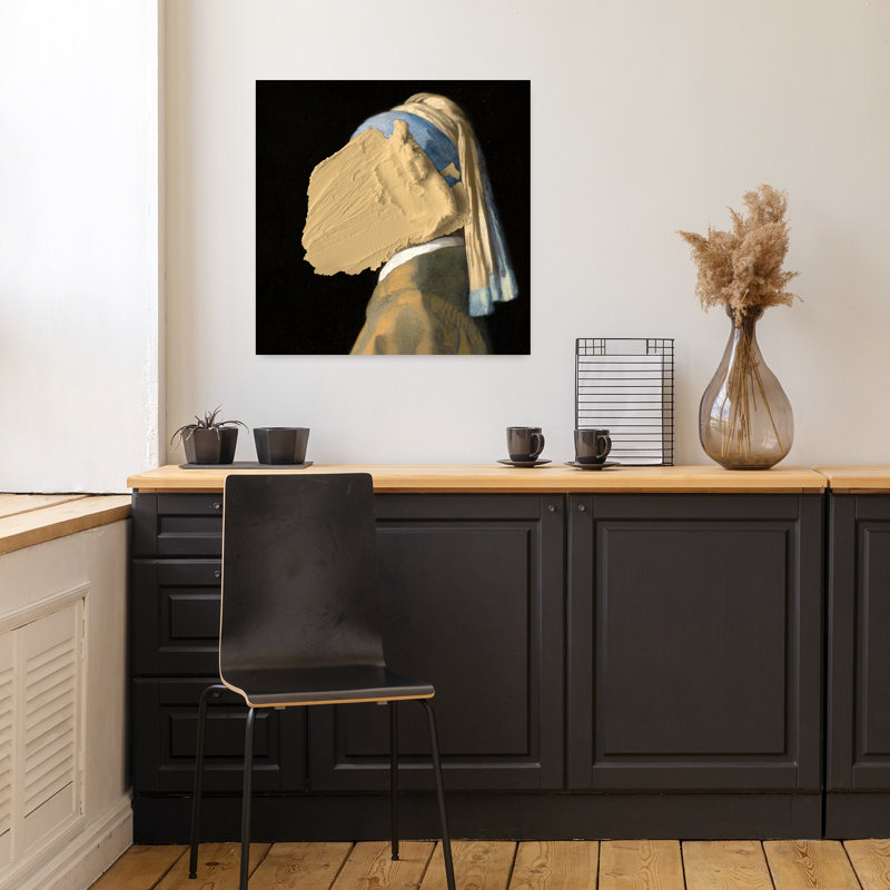 Art contemporain, art mural contemporain, H 18" x l 18"