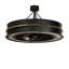 Chandel-Air Forge doré à 8 lumières de 45 po de largeur