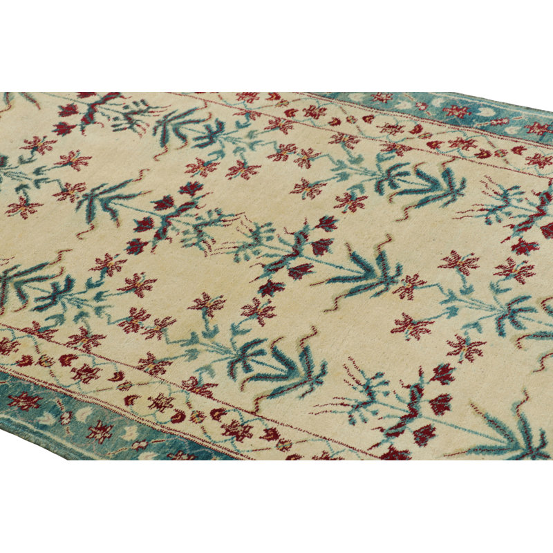 One-of-a-Kind 3’x4’7 Hand Knotted Area Rug