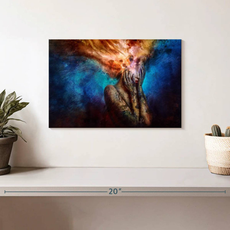 Kiahanna Thundering Neurosis, 8" H x 12" W