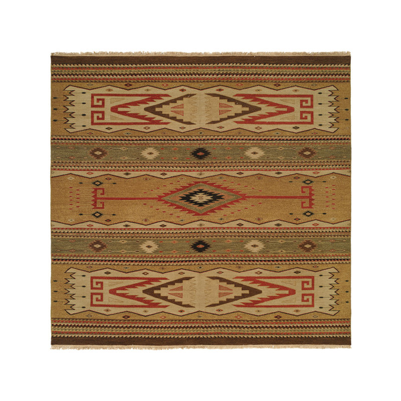 Metro Southwestern Area Rug, Square 8'