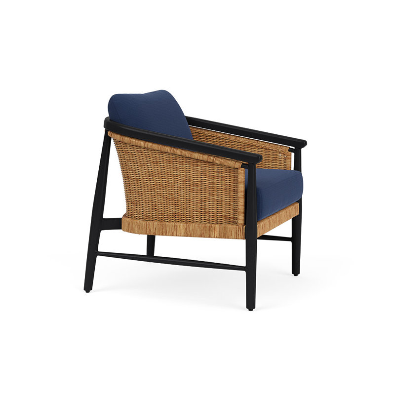 Galloway Outdoor Lounge Chair, Beach Navy