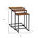 Kendrik Solid Wood Top Nesting Tables