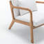 Fauteuil avec revêtement en bois et cuir-1527192520