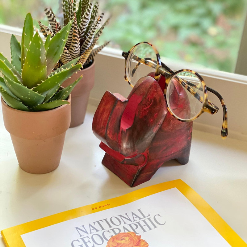 Support pour lunettes Daeqwon, Rouge
