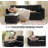 6-Piece 91.5'' Reversible Modern L-Shape Sectional Sofa With Storage Seat- Faux Leather Black-1443149327